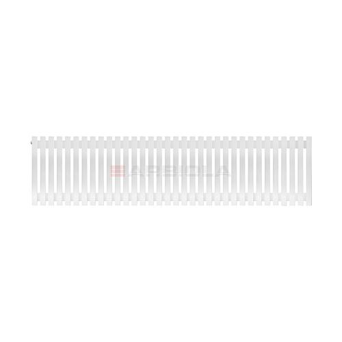 Arbiola Ritmo H 600-40-34 секции белый вертикальный радиатор c боковым подключением