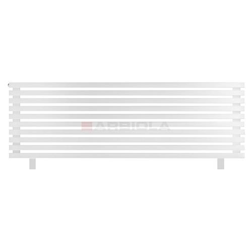 Arbiola Gorizont Ritmo HZ 1750-40-10 секций белый горизонтальный  радиатор c боковым подключением (на ножках)