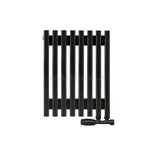 Arbiola Compact V 500-63-08 секции черный вертикальный радиатор c нижним подключением