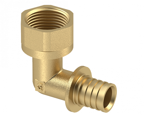 SPL Угольник ВР 20х1/2 для труб из сшитого полиэтилена