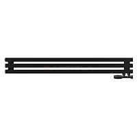 Arbiola Ritmo Gorizont V 1250-40-03 секции чёрный горизонтальный радиатор c нижним подключением