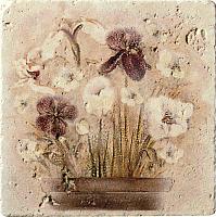 Serenissima Marble Style Inserto Travertino 20x20 см Декор