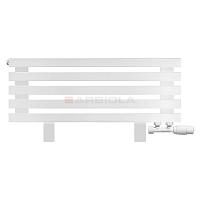 Arbiola Gorizont Ritmo VZ 700-40-05 секций белый горизонтальный  радиатор c нижним подключением (на ножках)