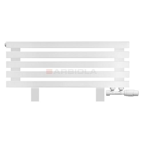 Arbiola Gorizont Ritmo VZ 700-40-05 секций белый горизонтальный  радиатор c нижним подключением (на ножках)