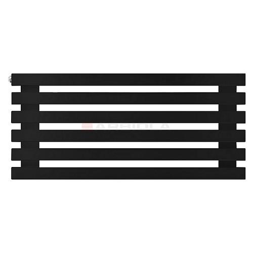 Arbiola Gorizont Ritmo H 750-40-06 секций чёрный горизонтальный  радиатор c боковым подключением