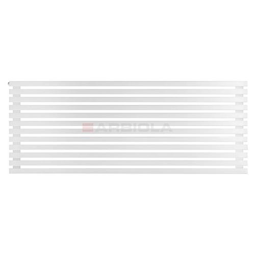 Arbiola Gorizont Ritmo H 1750-40-12 секций белый горизонтальный  радиатор c боковым подключением