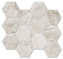 Cisa Italian Icon Cross Cut Greige Mosaico Esagoni T12 Nat- Ret 32,8x35 см Мозаика