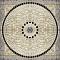 Infinity Ceramic Tiles Rimini Roseton Gris 120x120 декоративный элемент