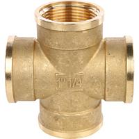 STOUT Крестовина внутренняя резьба 1 1/4