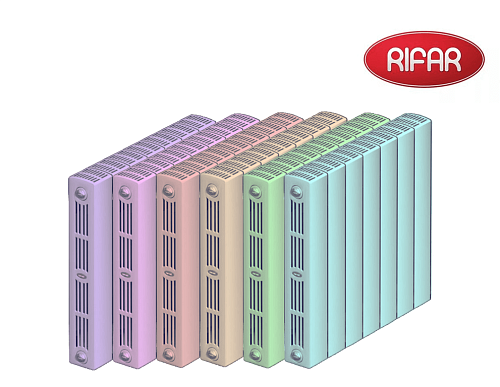 Rifar Supremo Ventil  500 - 06 секции биметаллический радиатор с нижним правым подключением