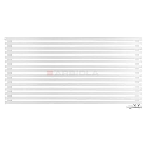 Arbiola Ritmo Gorizont V 1750-40-15 секций белый горизонтальный радиатор c нижним подключением