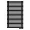 Arbiola Gorizont Ritmo V 700-40-21 секция чёрный горизонтальный радиатор c нижним подключением