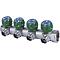 SMB-6849-341204 Stout Коллектор регулирующий 3/4", 4 отвода 1/2" (плоское уплотнение)
