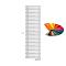 Arbiola Gorizont Compact V 500-63-34 секции цветной горизонтальный радиатор c нижним  подключением