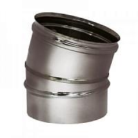 Отвод одностенный 15º, 30º ВУЛКАН