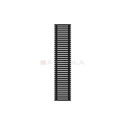 Arbiola Gorizont Ritmo H 500-40-39 секций чёрный горизонтальный  радиатор c боковым подключением