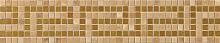 Versace Vanitas Fasc.Greca Gold Oro/Noce 7,6x39,4 см Декор
