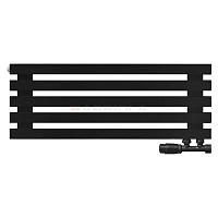 Arbiola Ritmo Gorizont V 1000-40-05 секций чёрный горизонтальный радиатор c нижним подключением