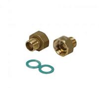 Комплект присоединительных фитингов для VRG 2 и VRB 2 с наружной резьбой Комплект присоединительных фитингов для VRG 2 и VRB 2 с наружной резьбой