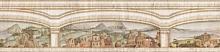 Europa Ceramica, Travertino Pueblo, Cnf Travertino Бордюр 7,5х31,6