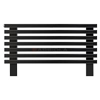 Arbiola Gorizont Compact HZ 750-63-07 секции черный горизонтальный радиатор c боковым подключением с ножками