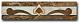 Ceracasa Ceramica Cenefa Ducale 1 Nacar 9.5x38.8 декоративный элемент