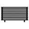 Arbiola Gorizont Ritmo HZ 1250-40-11 секций чёрный горизонтальный  радиатор c боковым подключением (на ножках)