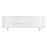 Arbiola Gorizont Ritmo HZ 1250-40-06 секций белый горизонтальный  радиатор c боковым подключением (на ножках)
