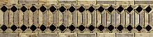 Infinity Ceramic Tiles Rimini Listello Gris 15x60 декоративный элемент