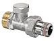 Oventrop Combi 2 3/4"ЕКх1/2"НР Термовентиль с боковым прямым подключением на обратную подводку
