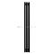 Arbiola Iris 42 H 1250-42-03 секции черный вертикальный радиатор c боковым подключением