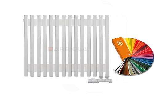 Arbiola Compact V 600-63-14 секции цветной вертикальный радиатор c нижним подключением