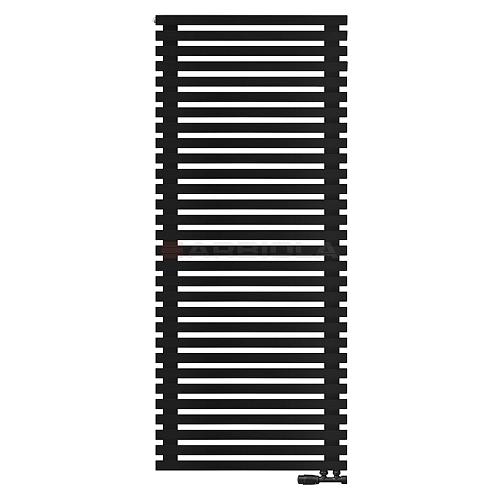 Arbiola Gorizont Ritmo V 700-40-30 секций чёрный горизонтальный радиатор c нижним подключением