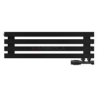 Arbiola Ritmo Gorizont V 1000-40-04 секции чёрный горизонтальный радиатор c нижним подключением