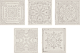 Aparici Gatsby White Tin 20x20 см Настенная плитка