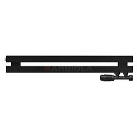 Arbiola Gorizont Ritmo V 700-40-02 секции чёрный горизонтальный радиатор c нижним подключением
