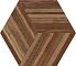 Settecento Wooddesign Blend Cherry 40,9x47,2 см Напольная плитка