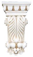 Infinity Ceramic Tiles Vaticano Menzola-2 Oro 12.4x24 декоративный элемент