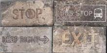 Serenissima New York Road Signs Mix Broadway 10x20 см Напольная плитка