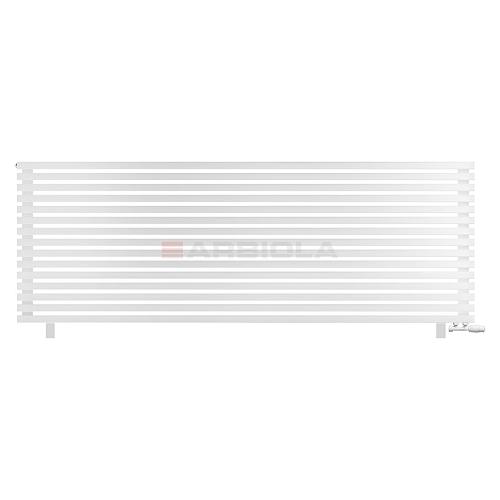 Arbiola Gorizont Ritmo VZ 2500-40-15 секций белый горизонтальный  радиатор c нижним подключением (на ножках)