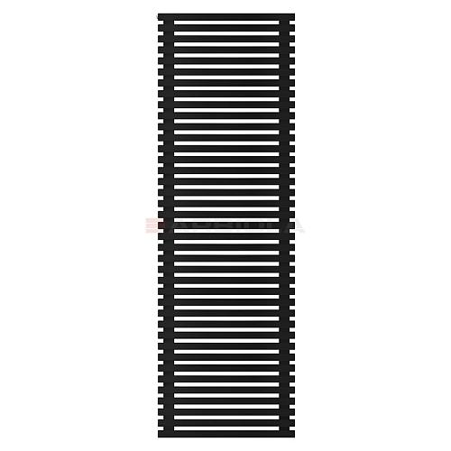 Arbiola Gorizont Ritmo H 750-40-39 секций чёрный горизонтальный  радиатор c боковым подключением