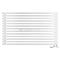Arbiola Ritmo Gorizont V 1250-40-13 секций белый горизонтальный радиатор c нижним подключением