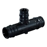 Пластиковый тройник редукционный Uponor Q&E PPSU 63-50-63