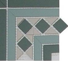 Top Cer Belfast Corner 2 Strip Stand 16,5х16,5 см Декор