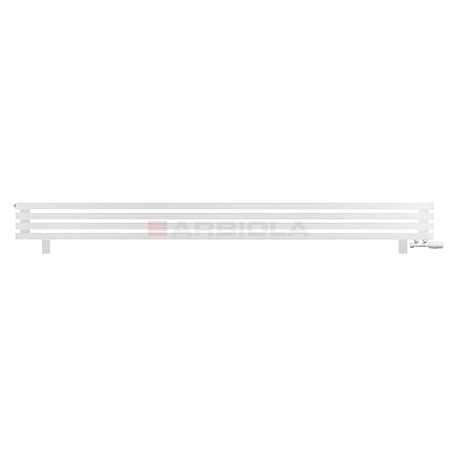 Arbiola Gorizont Ritmo VZ 2500-40-04 секции белый горизонтальный  радиатор c нижним подключением (на ножках)