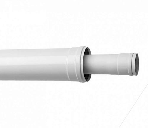Коаксиальное удлинение полипропиленовое, диам. 60/100 мм, длина 1000 мм, HT