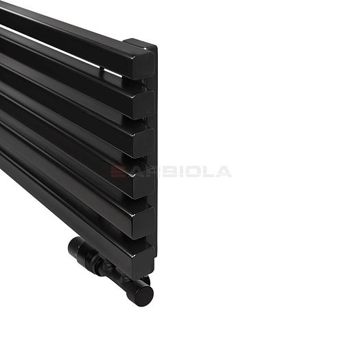 Arbiola Gorizont Ritmo V 600-40-05 секции чёрный горизонтальный радиатор c нижним подключением