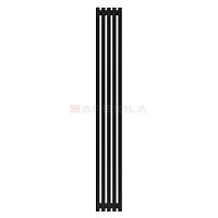  Arbiola Ritmo H 2200-40-05 секции черный вертикальный радиатор c боковым подключением