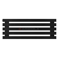 Arbiola Gorizont Ritmo H 750-40-05 секций чёрный горизонтальный  радиатор c боковым подключением