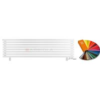 Arbiola Gorizont Ritmo VZ 1500-40-08 секций цветной горизонтальный  радиатор c нижним подключением (на ножках)